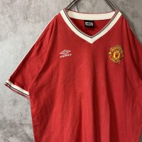 UMBRO ✖️ Manchester United logo ringer T-shirt size O-XO 配送A アンブロ　マンU マンチェスター・ユナイテッド　リンガーTシャツ　刺繍ロゴ | Vintage.City Vintage Shops, Vintage Fashion Trends