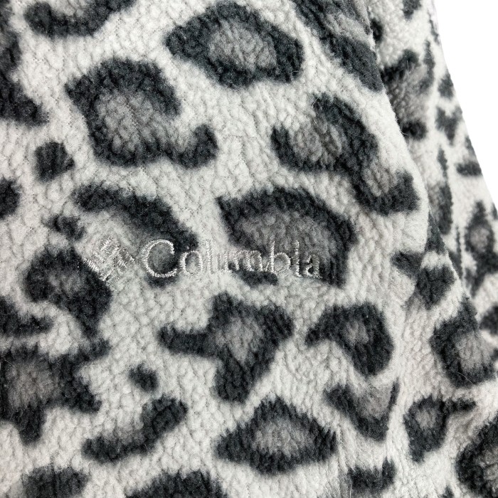 Colombia 00's zip-up leopard fleece jacket | Vintage.City 빈티지숍, 빈티지 코디 정보