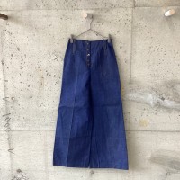 made in Israel wide flare denim pants | Vintage.City Vintage Shops, Vintage Fashion Trends