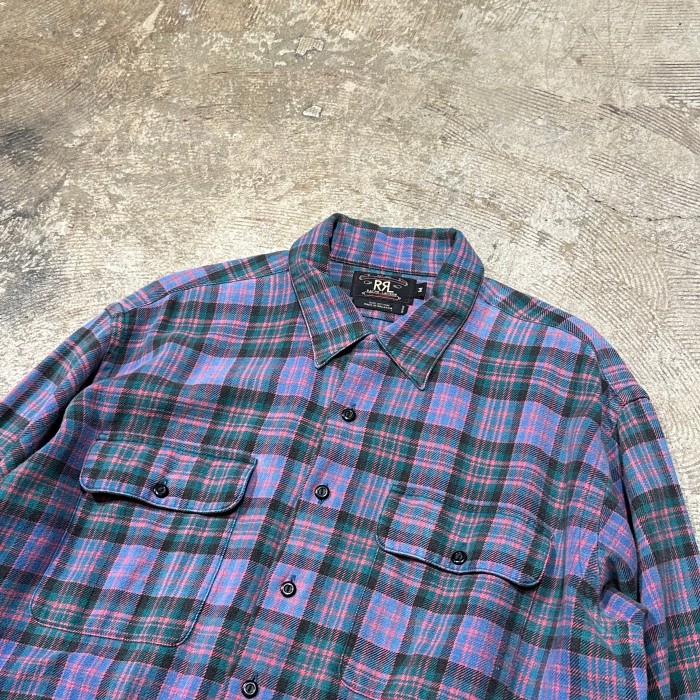 90's Ralph Lauren RRL 三つ星タグネルシャツ | Vintage.City 古着屋、古着コーデ情報を発信