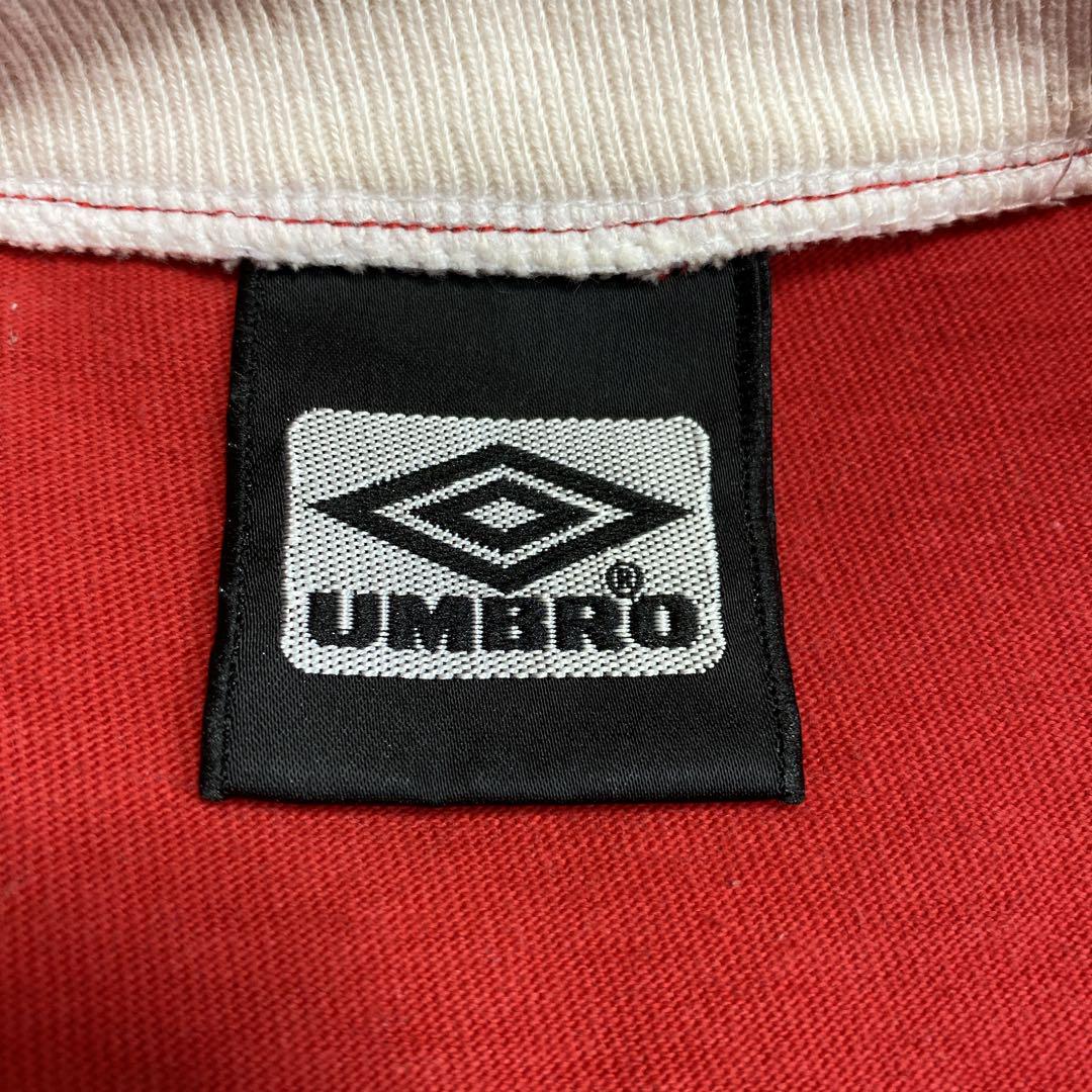 UMBRO ✖️ Manchester United logo ringer T-shirt size O-XO 配送A