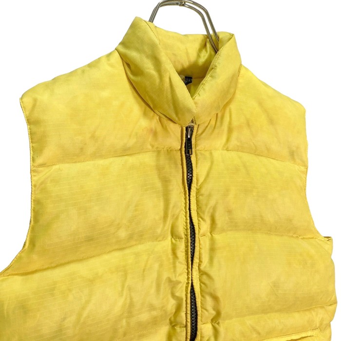 90s frost line kit zip-up lemon yellow down vest | Vintage.City Vintage Shops, Vintage Fashion Trends