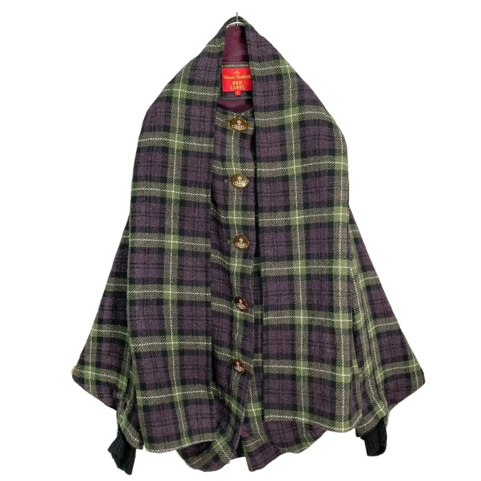 Vivienne Westwood Red Label stall dolman check jacket | Vintage.City Vintage Shops, Vintage Fashion Trends