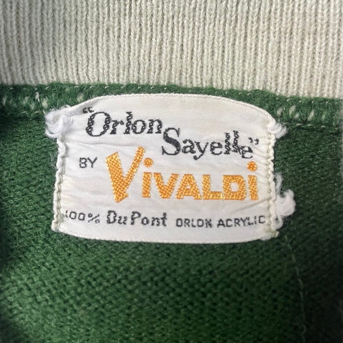 60~70年代 VIVALDI フェイクレイヤード 半袖ニットシャツ ポロシャツ レディースXS相当 | Vintage.City 빈티지숍, 빈티지 코디 정보