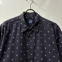 OLD GAP shirts ギャップ　シャツ　総柄 | Vintage.City 古着屋、古着コーデ情報を発信