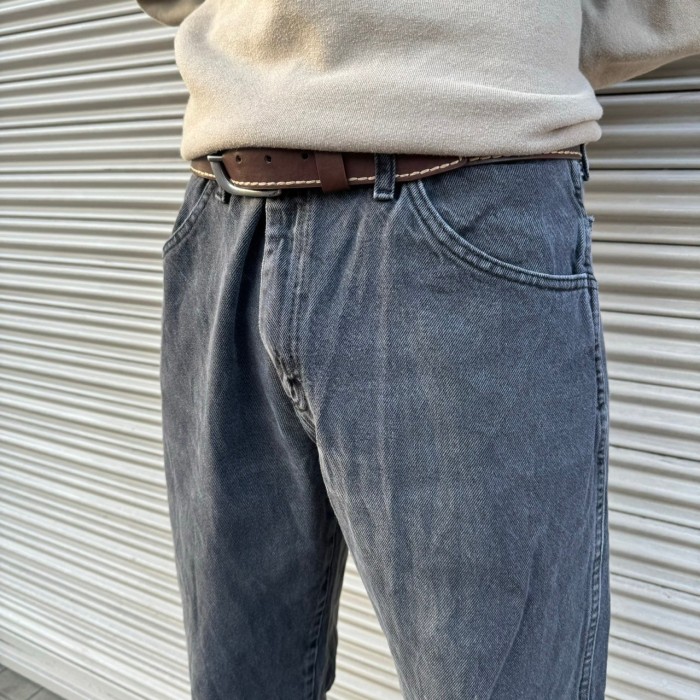 後染め 90s Rustler Wrangler ラスラー ラングラー デニムパンツ Black Denim Pants 80s ヴィンテージ ブラックデニム 黒 W35 L30 88cm | Vintage.City Vintage Shops, Vintage Fashion Trends
