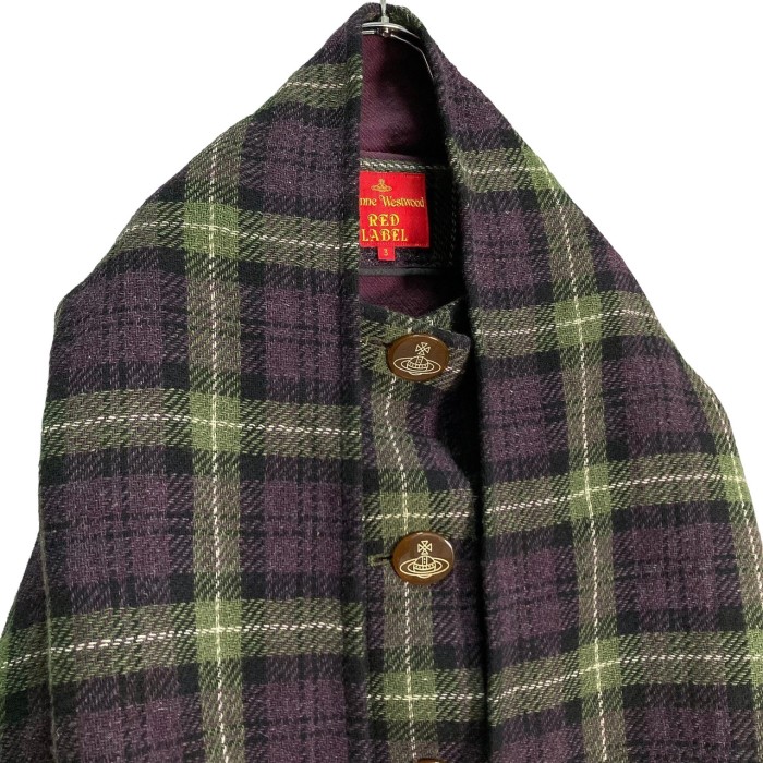 Vivienne Westwood Red Label stall dolman check jacket | Vintage.City 古着屋、古着コーデ情報を発信