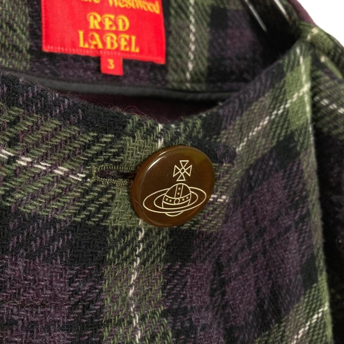 Vivienne Westwood Red Label stall dolman check jacket | Vintage.City 빈티지숍, 빈티지 코디 정보