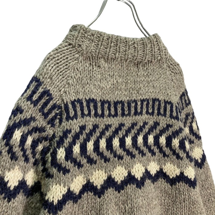80-90s Euro vintage Nordic hand knit sweater | Vintage.City 빈티지숍, 빈티지 코디 정보