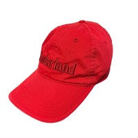 Timberland/ブランド刺繍/キャップ/帽子/ティンバーランド/レッド/コットン | Vintage.City 古着屋、古着コーデ情報を発信