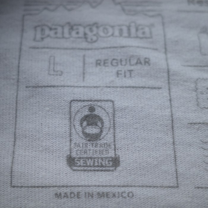 USA メキシコ製 古着 patagonia パタゴニア バック プリント ロゴ L 半袖 Tシャツ | Vintage.City 古着屋、古着コーデ情報を発信