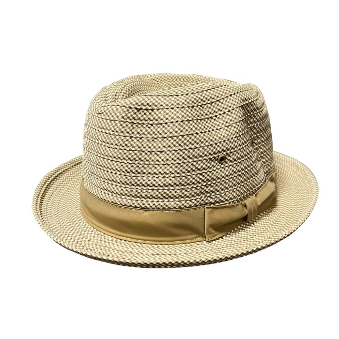 80s KNOX/パナマハット/Pocket Hat/KNOX/New York/vintage/ビンテージ/麦わら帽/ストローハット/パナマハット/panama  hat | Vintage.City 古着屋、古着コーデ情報を発信
