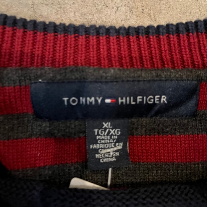 Tommy Hilfiger cotton knit | Vintage.City 빈티지숍, 빈티지 코디 정보