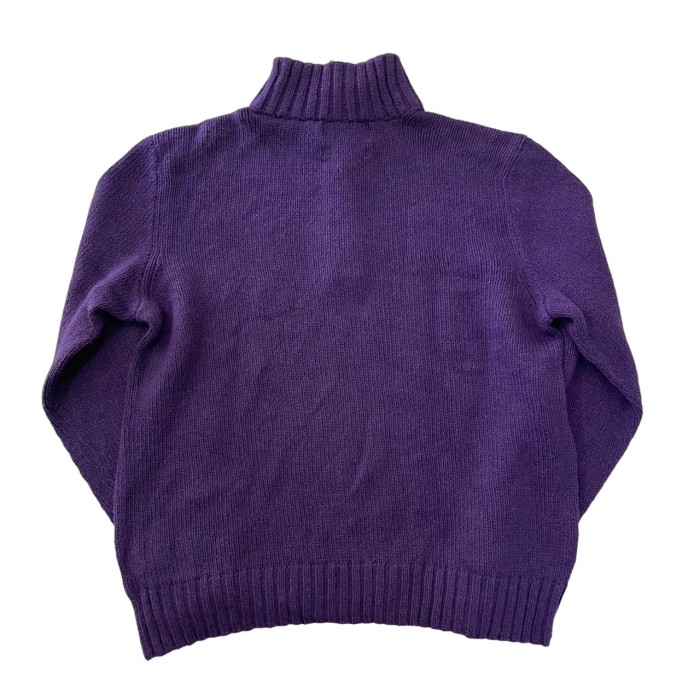 POLO Ralph Lauren / half zip cotton knit #F063 | Vintage.City 古着屋、古着コーデ情報を発信