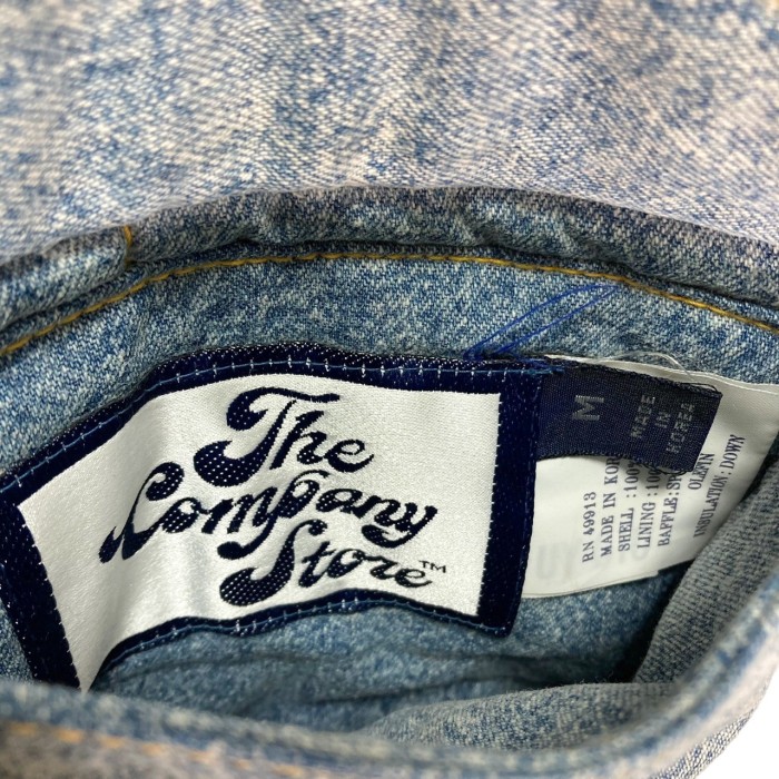 90s The Company Store reversible down vest | Vintage.City 古着屋、古着コーデ情報を発信