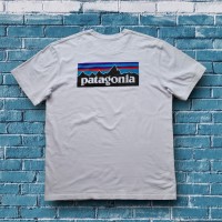 USA メキシコ製 古着 patagonia パタゴニア バック プリント ロゴ L 半袖 Tシャツ | Vintage.City 빈티지숍, 빈티지 코디 정보