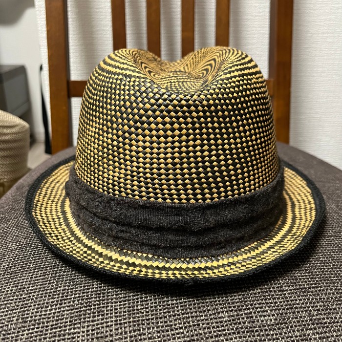 TOP KNOT/ミックス/パナマハット/日本製/panapa hat/トップノット/パナマ/ストローハット/ MADE IN Japan/ストローハット/panama  hat/オアグローリー/ORGLORY | Vintage.City 빈티지숍, 빈티지 코디 정보