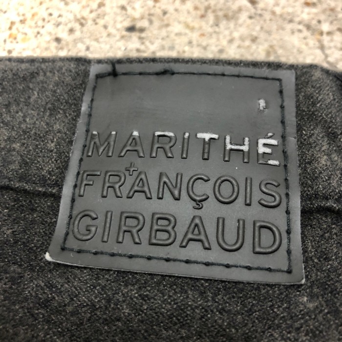 00s MARITHE FRANCOIS GIRBAUD/Straight pants/LL/ストレートパンツ/グレー/ボトム/マリテフランソワジルボー/インポートブランド/古着 | Vintage.City 빈티지숍, 빈티지 코디 정보