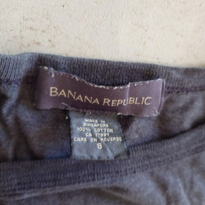 90年代　BANANA REPUBLIC バナナリパブリック　ロングスリーブT | Vintage.City 古着屋、古着コーデ情報を発信