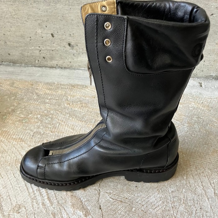 GUCCI Zip design boots with logo | Vintage.City 古着屋、古着コーデ情報を発信