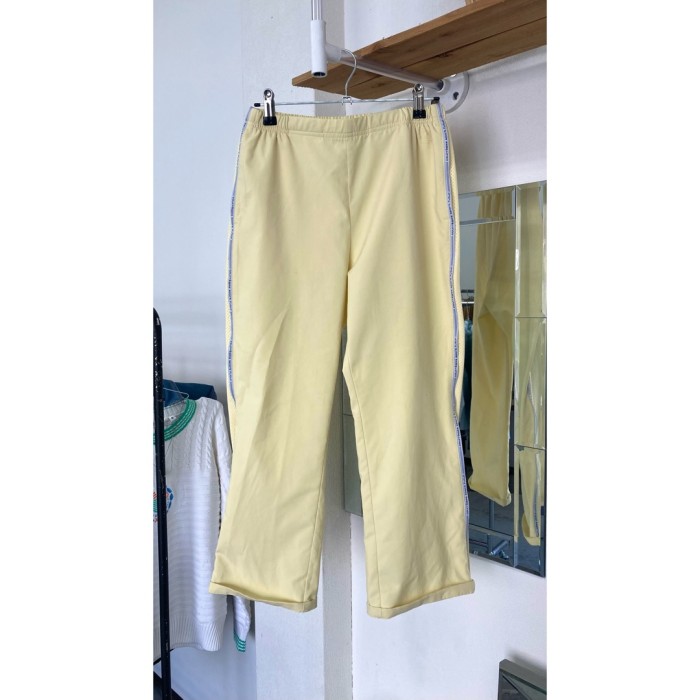 クレージュ ジャージ パンツ 38 Mサイズ 黄色 #263 | Vintage.City 빈티지숍, 빈티지 코디 정보
