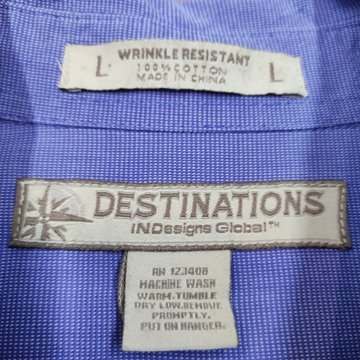 アメリカワークシャツ 企業ロゴ刺繍 GOODYEAR ブルーカラー Lサイズ | Vintage.City 古着屋、古着コーデ情報を発信