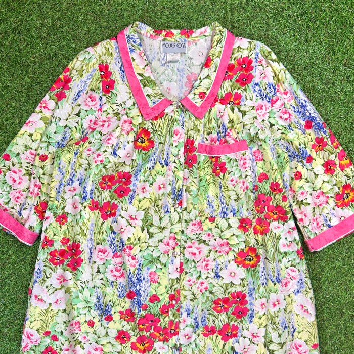 【Lady's】80s 花柄 スプリングコート / Made In USA Vintage ヴィンテージ 古着 ロングコート ロングシャツ | Vintage.City Vintage Shops, Vintage Fashion Trends