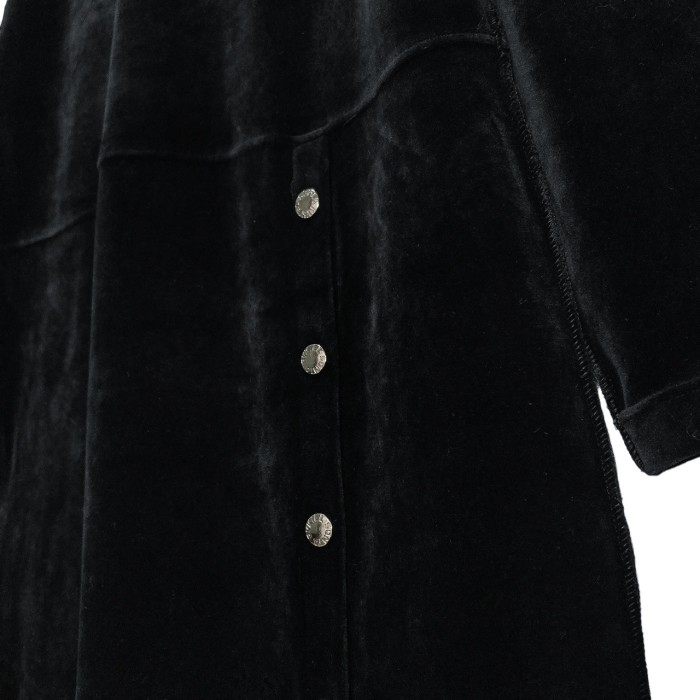 90s SONIA RYKIEL PARIS black velours dress | Vintage.City Vintage Shops, Vintage Fashion Trends