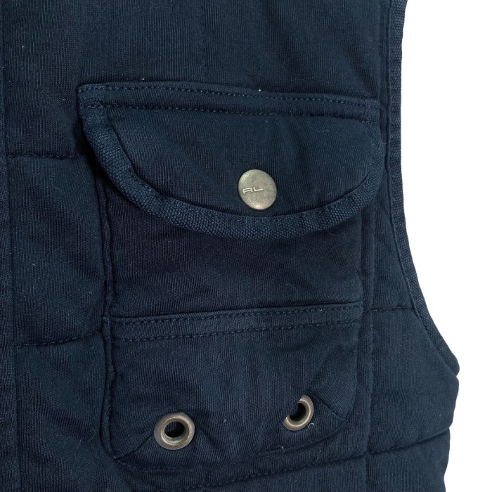 POLO RALPH LAUREN 00s cotton fireman vest | Vintage.City 古着屋、古着コーデ情報を発信