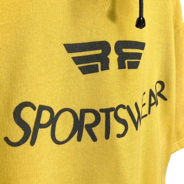 90s SPORTSWEAR S/S printed design sweat hoody | Vintage.City 빈티지숍, 빈티지 코디 정보