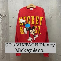 90s Vintage Disney　ミッキー プリントトレーナー　スウェット　アメカジ　SWM004 | Vintage.City 古着屋、古着コーデ情報を発信