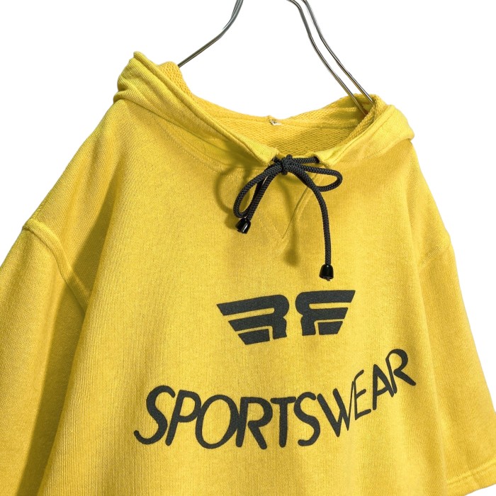 90s SPORTSWEAR S/S printed design sweat hoody | Vintage.City 古着屋、古着コーデ情報を発信