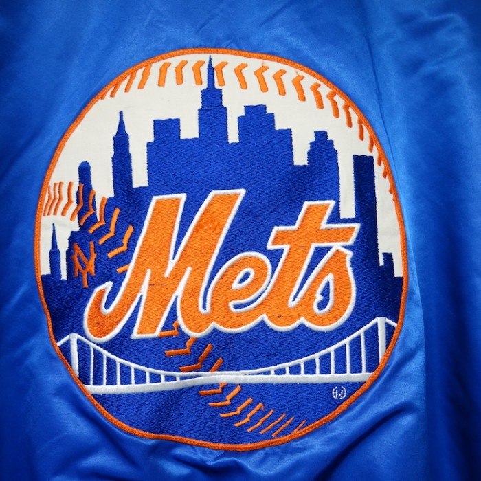 Vintage STARTER スターター MLB New York Mets ナイロンスタジャン　USA製 | Vintage.City 古着屋、古着コーデ情報を発信