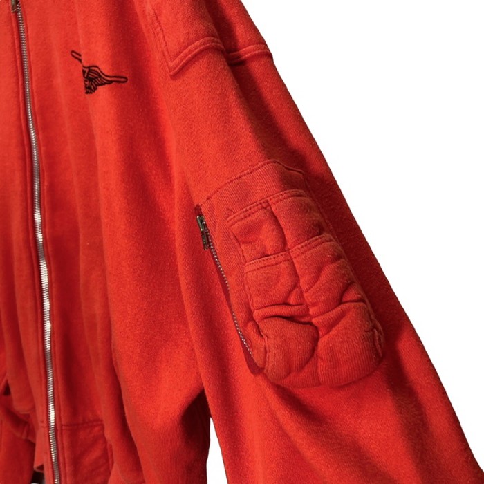90s THE FIORUCCI SAFETY JEANS sweat jacket | Vintage.City 빈티지숍, 빈티지 코디 정보
