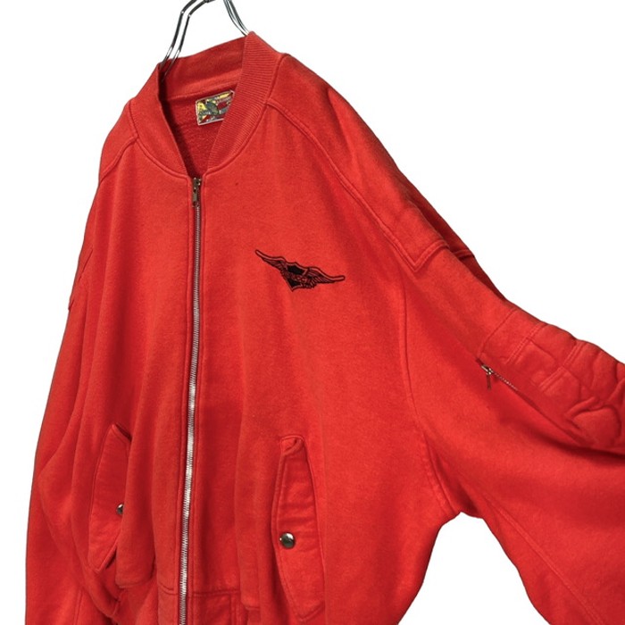 90s THE FIORUCCI SAFETY JEANS sweat jacket | Vintage.City 빈티지숍, 빈티지 코디 정보
