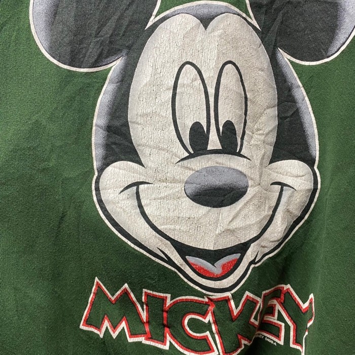 90s Vintage　Disney　Mickey プリント トレーナー　コピーライト有り　スウェット　アメカジ  SWM001 | Vintage.City 古着屋、古着コーデ情報を発信