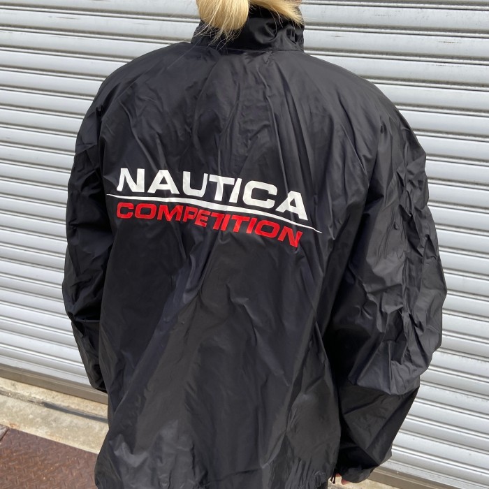 90s NAUTICA COMPETITION ナイロンジャケット 黒 | Vintage.City 古着屋、古着コーデ情報を発信