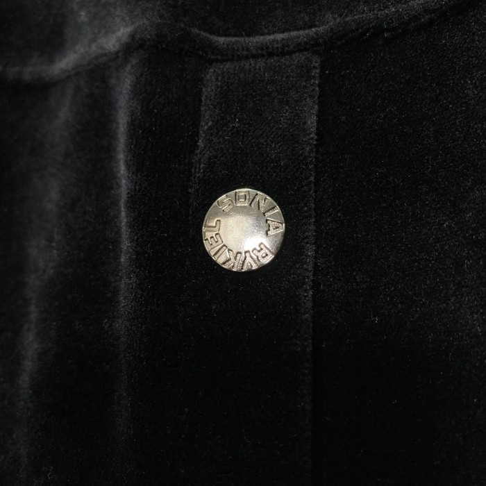 90s SONIA RYKIEL PARIS black velours dress | Vintage.City 빈티지숍, 빈티지 코디 정보