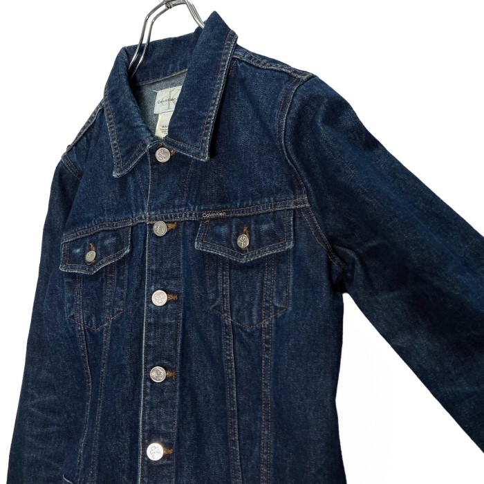 90s Calvin Klein Jeans design denim tracker jacket | Vintage.City Vintage Shops, Vintage Fashion Trends