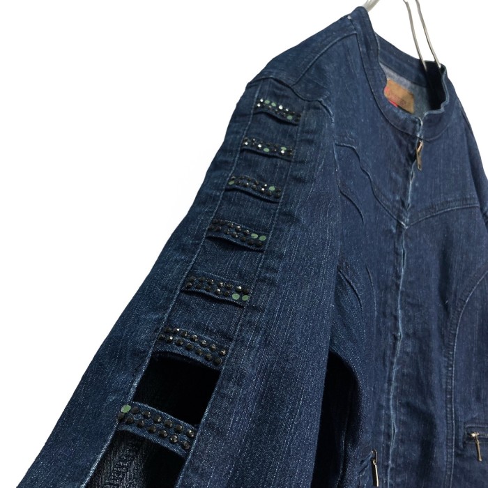 90s Lazer Jeans sleeve design denim jacket | Vintage.City 古着屋、古着コーデ情報を発信