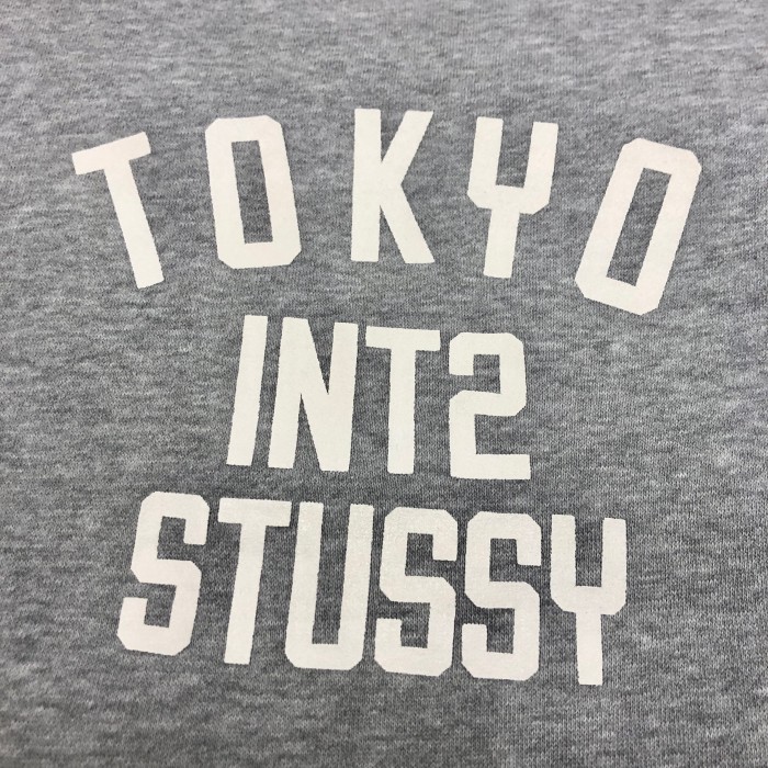 90～00s OLD STUSSY/TOKYO INT2 STUSSY print Sweat/紺タグ/L/都市シリーズ/スウエット/グレー/ステューシー/オールドステューシー/古着/ヴィンテージ/アーカイブ | Vintage.City 빈티지숍, 빈티지 코디 정보