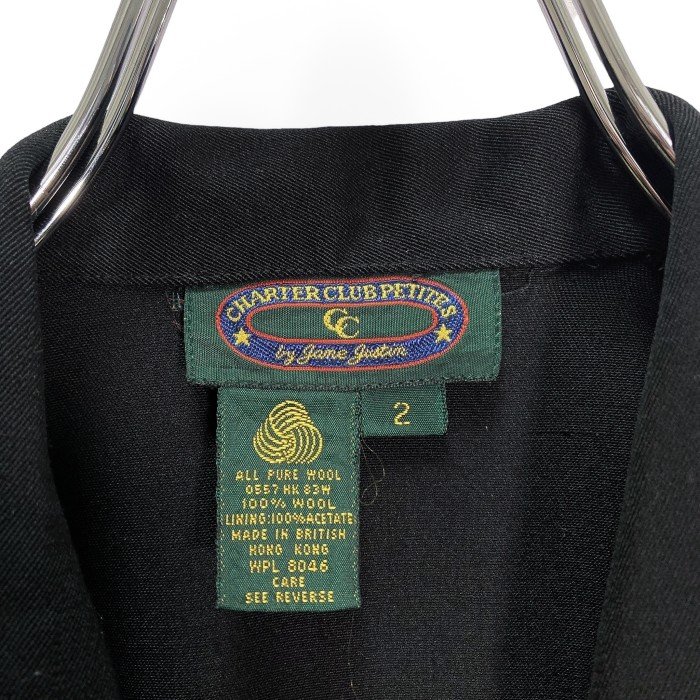 90s CHARTER CLUB PETITES by Jane Justin black dress | Vintage.City 古着屋、古着コーデ情報を発信