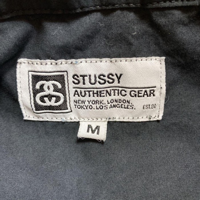 STUSSY logo bandana shirt size M 配送A ステューシー　バンダナデザインシャツ　総柄 | Vintage.City 古着屋、古着コーデ情報を発信