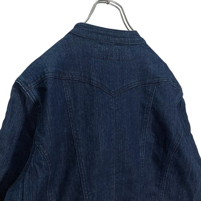 90s Lazer Jeans sleeve design denim jacket | Vintage.City 빈티지숍, 빈티지 코디 정보