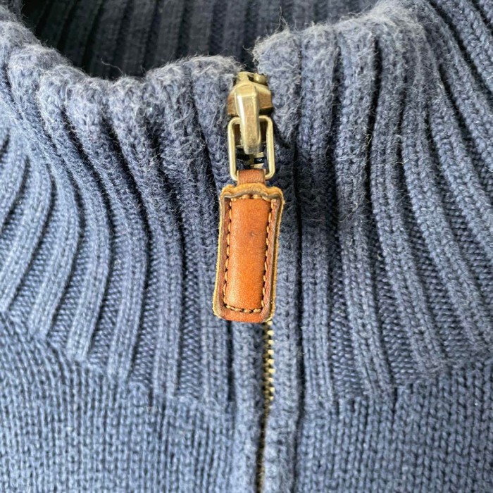 Ralph Lauren halfzip knit size M 配送B ラルフローレン　ハーフジップニット　刺繍ロゴ | Vintage.City 古着屋、古着コーデ情報を発信