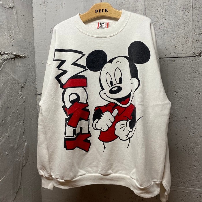 90s Vintage　USA製  Disney　Mickey　両面プリント　トレーナー　スウェット　アメカジ　SWM002 | Vintage.City Vintage Shops, Vintage Fashion Trends