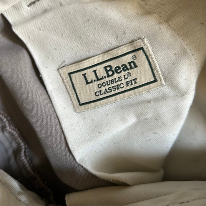 llbean エルエルビーン ツータックコットンチノパンツ 31×30 グレー | Vintage.City 古着屋、古着コーデ情報を発信
