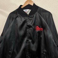 80s USA製 スタジャン Westark サテン ブラック ジャケット アウター | Vintage.City 빈티지숍, 빈티지 코디 정보