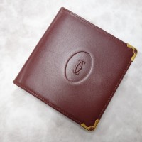 Cartier カルティエ マストライン レザー 二つ折り財布 イタリア製 | Vintage.City 古着屋、古着コーデ情報を発信