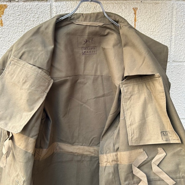 50's French Military M-47 Field Jacket Early Type Size26 紙タグ付き フランス軍m-47ジャケット前期【DEADSTOCK】 | Vintage.City 古着屋、古着コーデ情報を発信